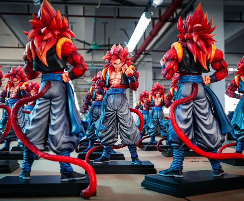 Figurka Jt Statue Super Four Gogeta Three Replacement Hand Premium Edition Dragon Ball Anime Figure Pvc Statue Collection Model Toy Gift