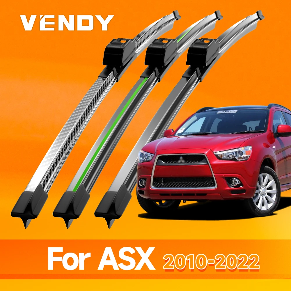2pcs For Mitsubishi ASX 2010-2022 Front Windshield Wiper Blades Windscreen Window Accessories 2011 2012 2016 2017 2019 2020