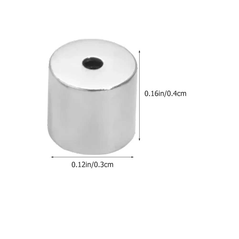 2Pairs Accessories Titanium Steel Pierced Earring Backs Locking Secure Flat Metal Replacements for Studs Droopy Ears