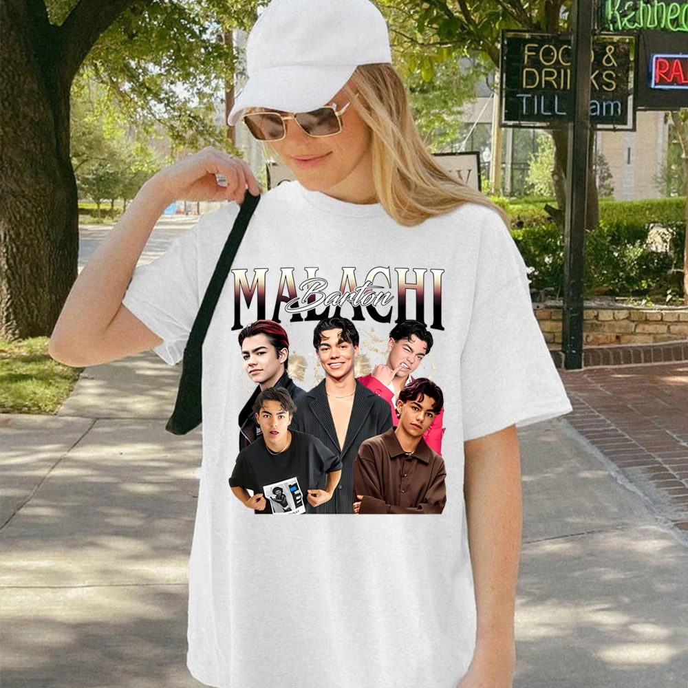 Vintage Malachi Barton T-shirt Zombies Inspired Malachi Burton Victor Shirt Retro 90s Tee Hiphop Clothes Tv Show Merch Fans Gift