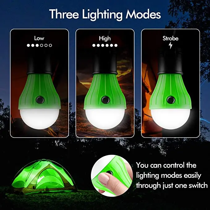 LED Camping Light Mini Night Light Outdoor Hanging Lights LED Lamp Bulbs Emergemcy Light