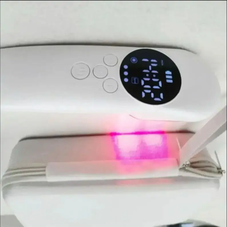 

HLKGO Handheld Cold Laser Device 650nm & 808nm for Pain Relief, Wound Healing, Anti-Inflammation (Human/Dog/Cat)