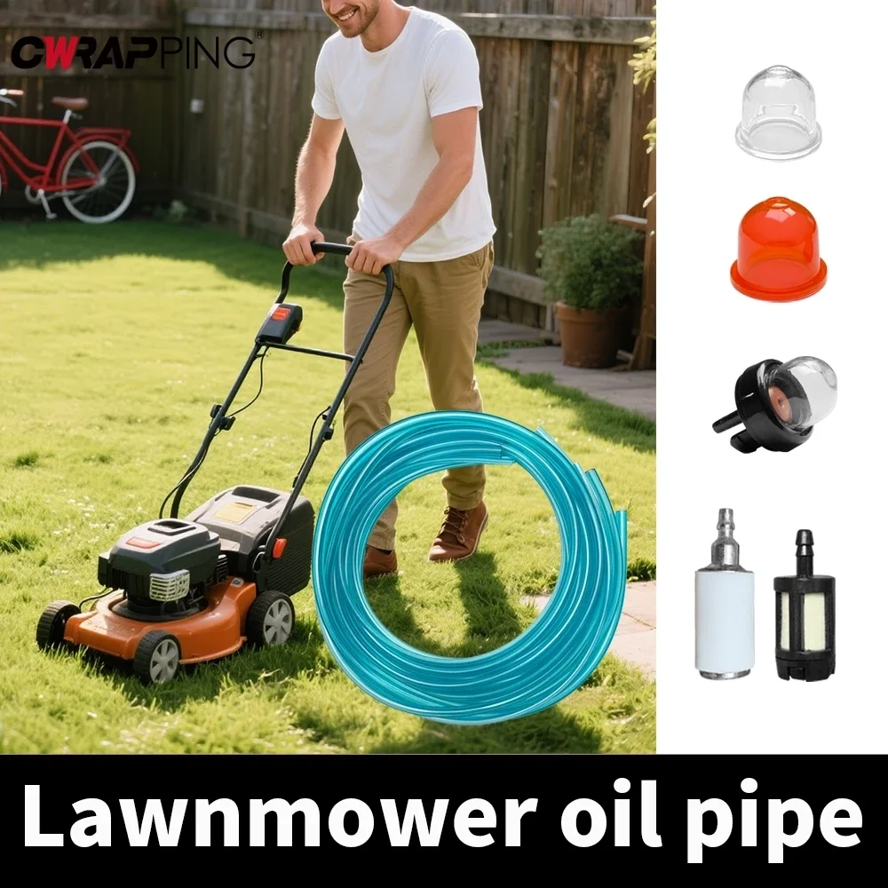 

Petrol Fuel Line Hose Strimmers Trimmer Chainsaws Saw Blower Brushcutter Gas Pipe Hose Performance Replacement Accessories