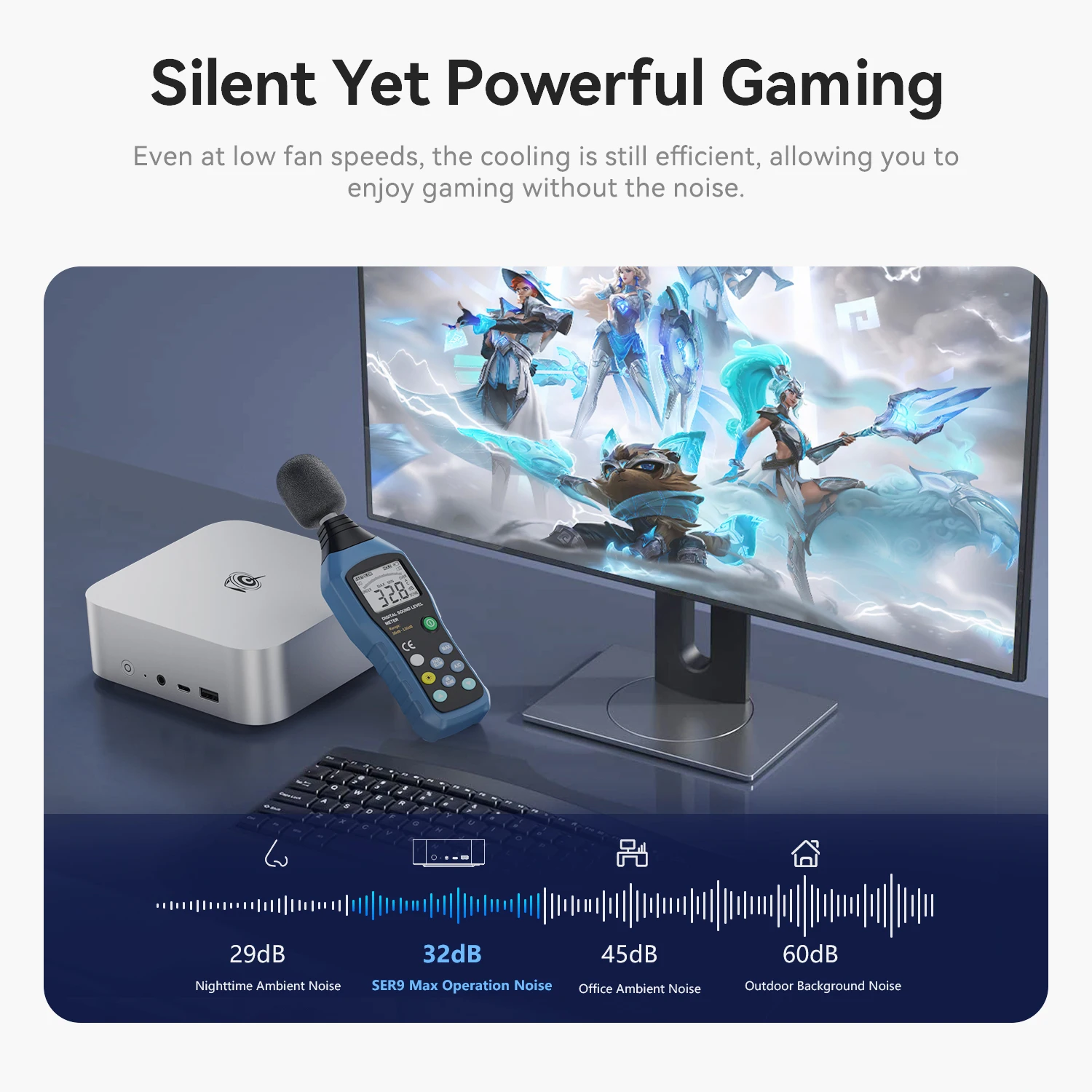 Beelink SER9 MAX Ryzen 7 H255 DDR5 5600MT/s RAM 32GB 1TB M.2 PCIE4.0x4 SSD WiFi6 BT5.2 Dual 10Gbps LAN كمبيوتر ألعاب مكتبي #3