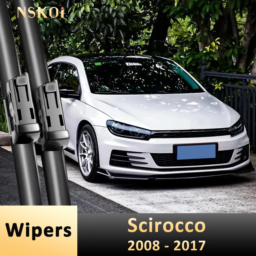 

Передняя щетка стеклоочистителя для Volkswagen VW Scirocco 2008-2017 R GTS 2014 2015 2016, аксессуары для лобового стекла
