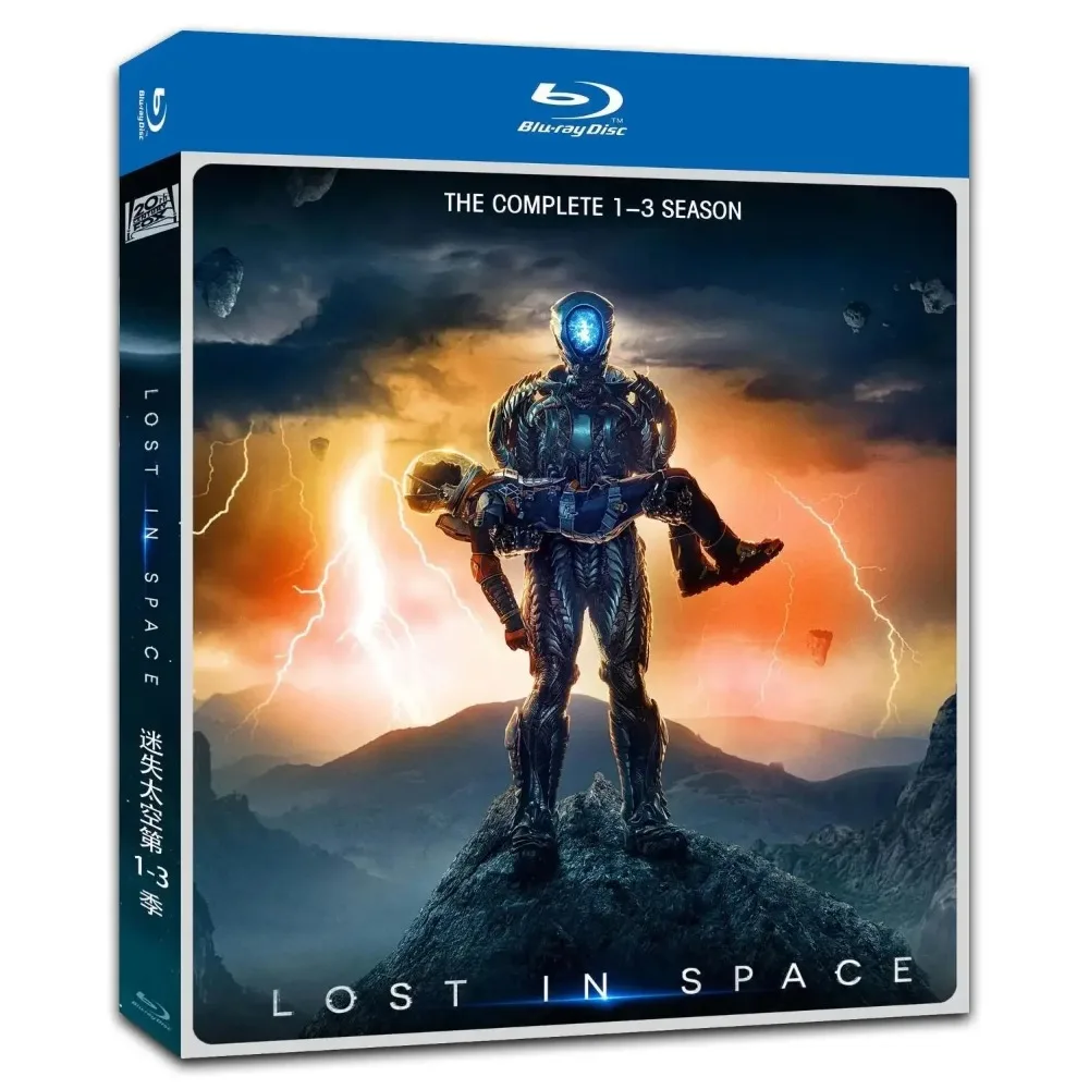 

Lost in Space Season 1-3 English/Chinese and English subtitles 4 Blu-ray discs