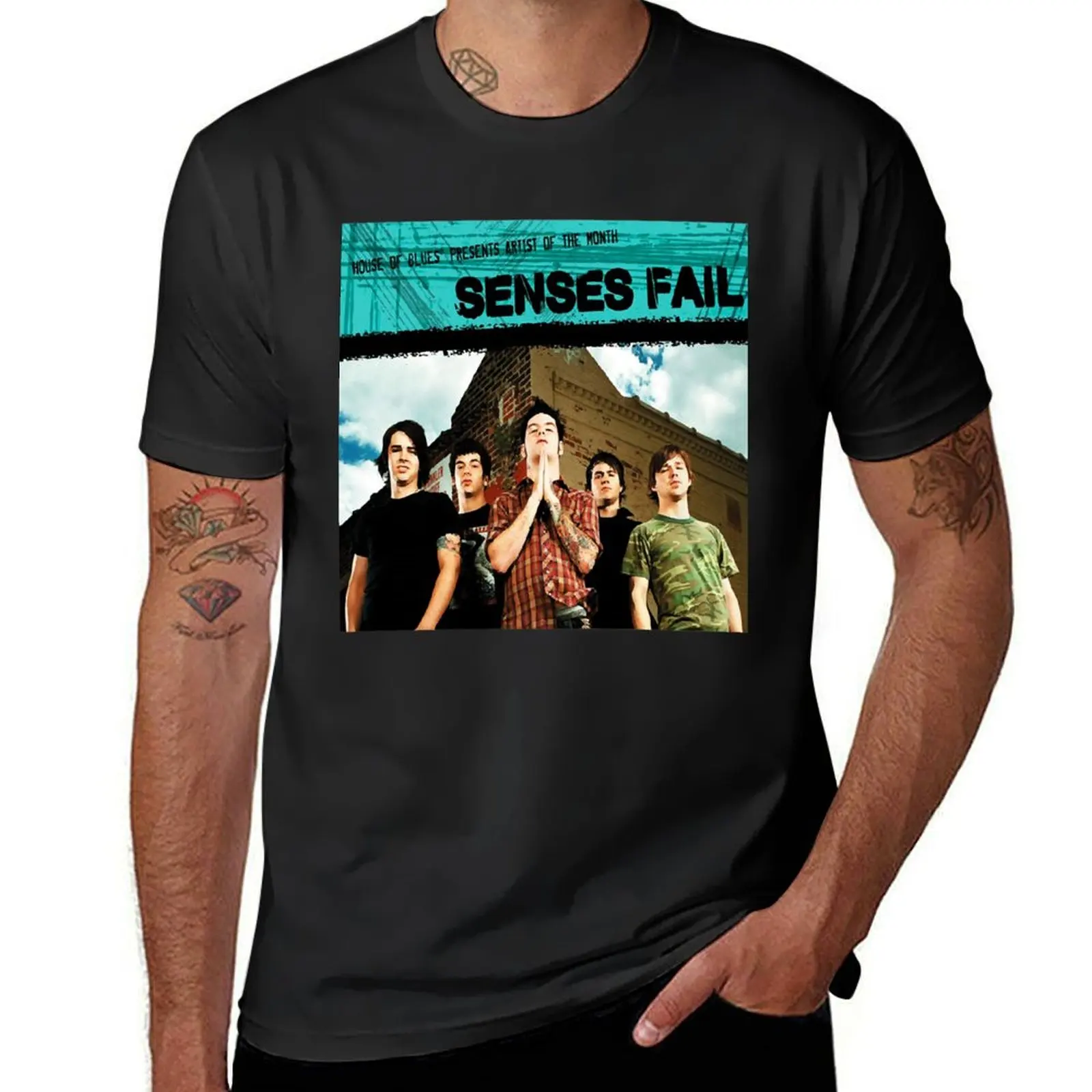 

Senses Fail In Your Absence T-Shirt sports fans football t shirt blanks croswit shirt man mens t shirts top quality