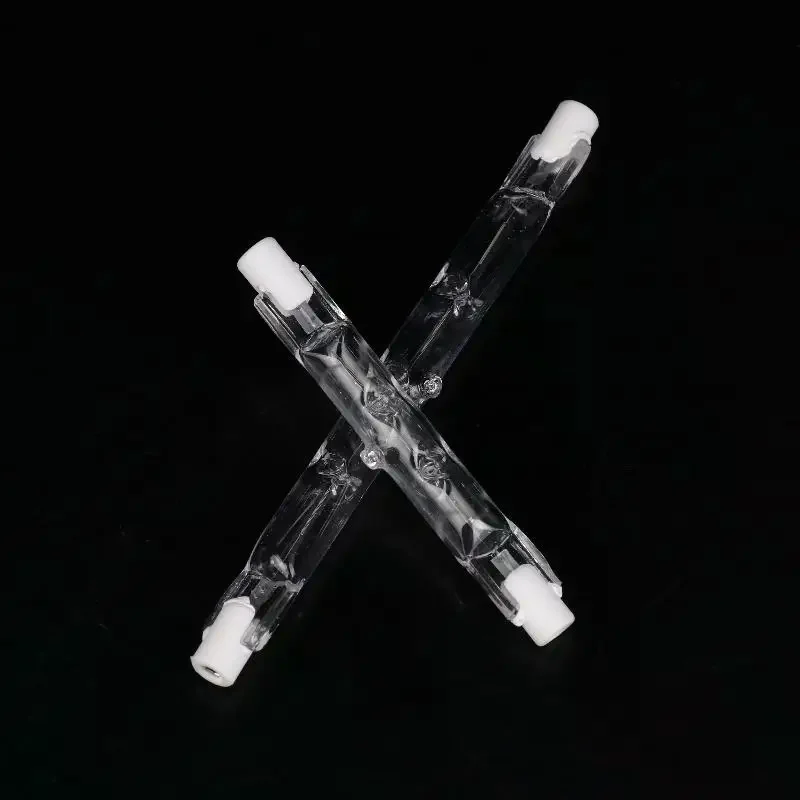 1 Piece J Type Halogen Light Bulb 360° Beam Angle R7S Halogen Linear Light Bulb For Ceiling Cabinet And Desk Construction Lights
