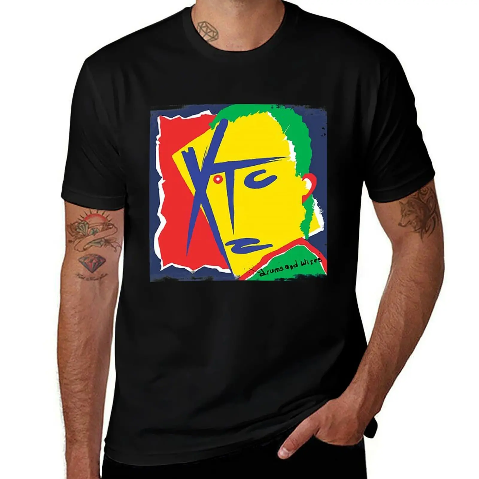 

xtc- band T-Shirt customs design your own plain basketball graphic tees plain t shirts men