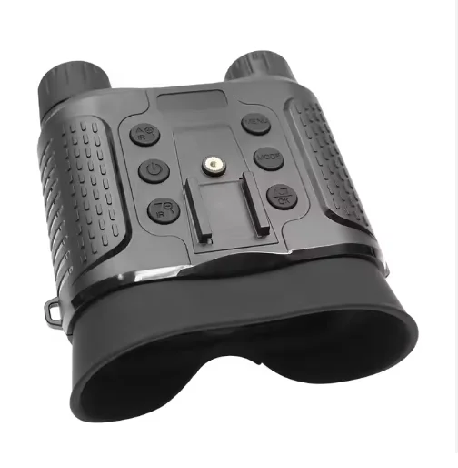 Infrared Thermal Binocular Night Vision 8x Magnification Waterproof Video Recording 300-400M Range 113x129 Goggles for Hunting