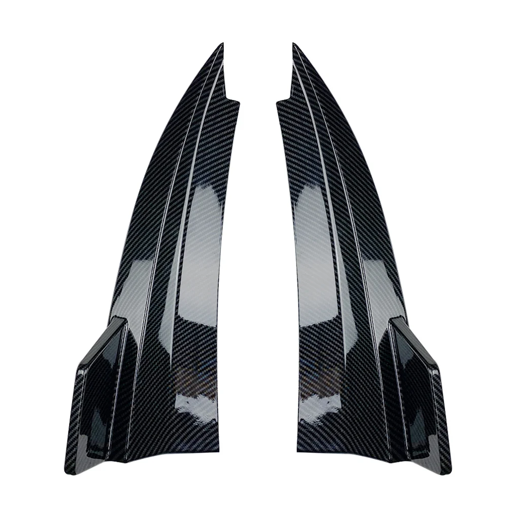 2Pcs Car Rear Bumper Side Canard Lip Splitter Trim For Mercedes Benz C-Class W205 Coupe C205 2015 2016 2017 2018 2019 2020 2021