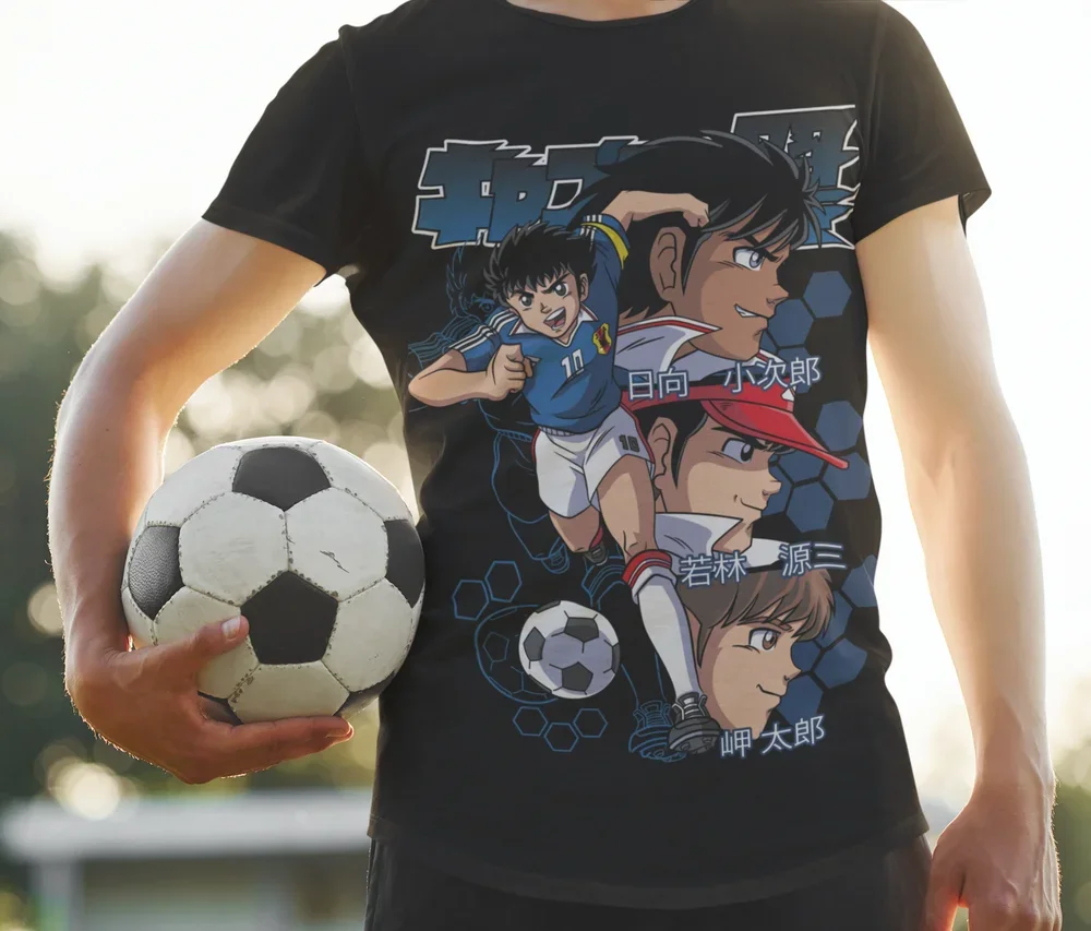 Camiseta Supercampeones T-shirt Oliver Capitan Tsubasa New py Anime Equipo Niupi