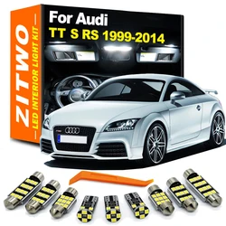 ZITWO LED Interior Dome Map Reading Light Kit For Audi TT MK1 MK2 8N 8N3 8N9 8J 8J3 8J9 Coupe Roadster 1999-2014 Accessories