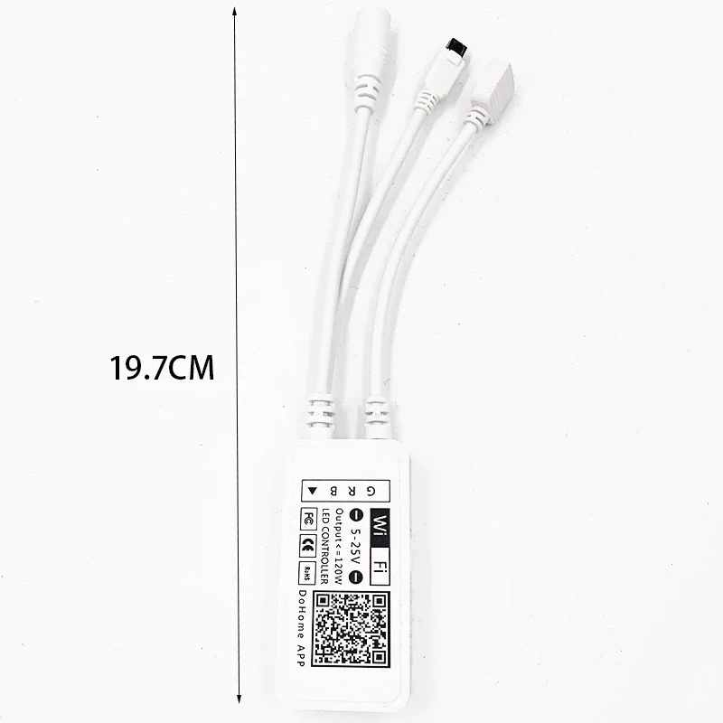 4-pinowa taśma LED Elastyczna taśma RGB Kontroler światła LED do Apple HomeKit APP 24Key Adapter kontrolera DC5-25V Sterowanie głosowe