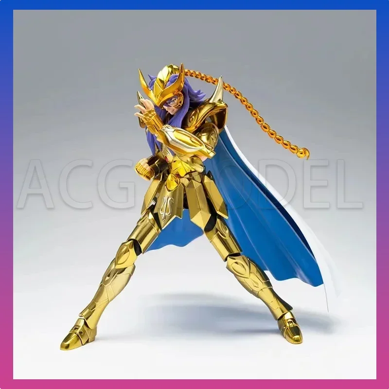 Em estoque original bandai genuíno saint seiya ex saint pano mito escorpião milo revival edição figura móvel brinquedo presente