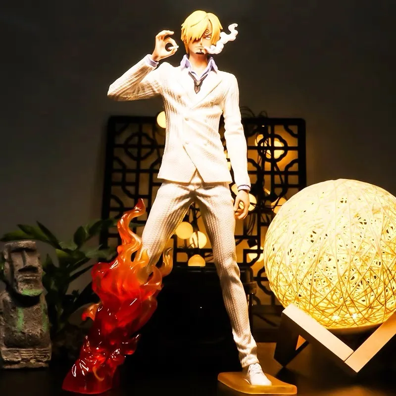 Eendelig Groot Zwart-Wit Fantasie Ham Sanji Pop Gk Xiangji Shi Standbeeld Model Ornamenten Anime Figuur Kerstcadeau