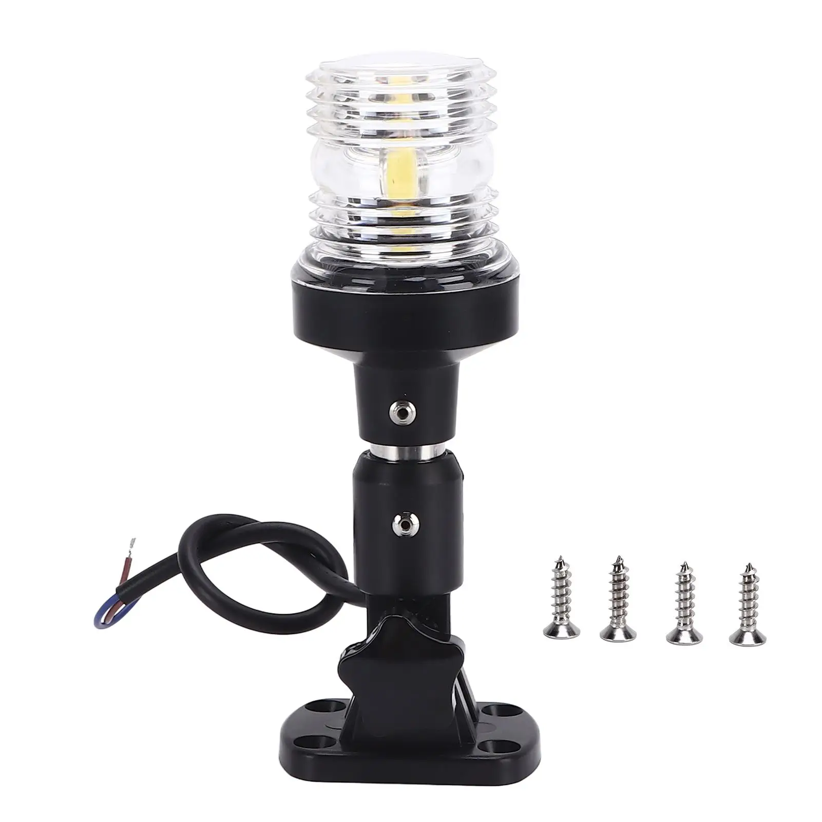 

Marine Boat Anchor Light LED Navigation Lamp Waterproof 180° Rotatable Base IP66 for Yachts Fishing Speedboats