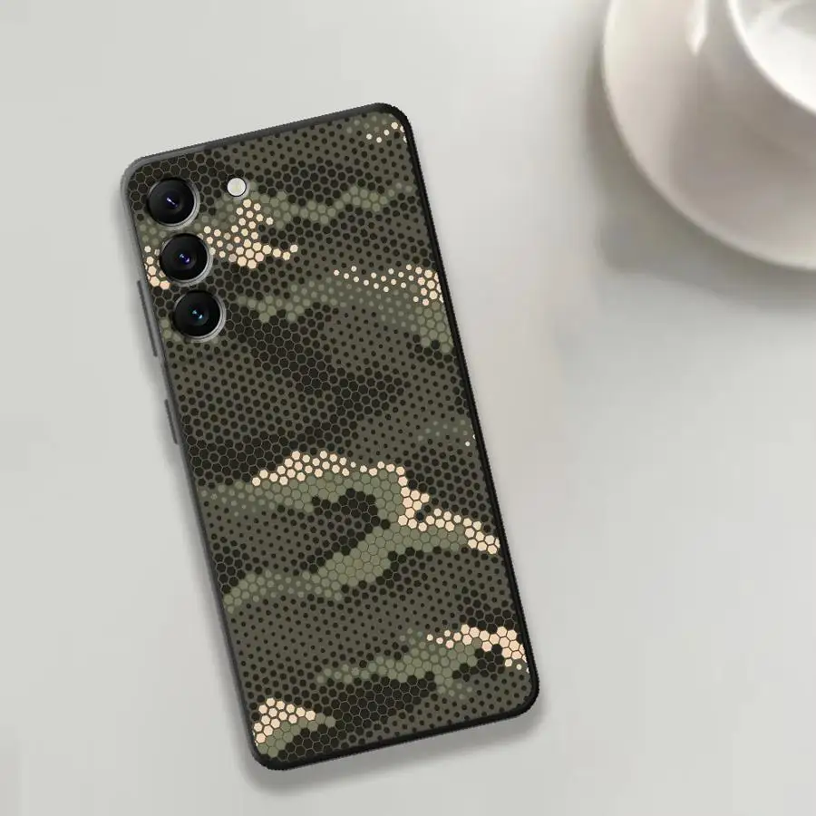 Phone Cover Case for Samsung Galaxy A06 A05 A73 A51 A37 A25 A16 A23 A57 A15 A41 A17 A36 A55 A52 A12 A13 A70 A53 A50 Carbon Fiber