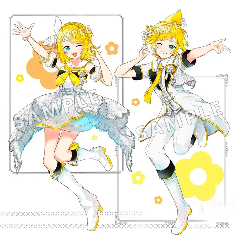 

Project Sekai Kagamine Rin·ren Acrylic Standing Sign Anime Cute Cartoon Xmas Ornament Originality Personality Acrylic Bracket