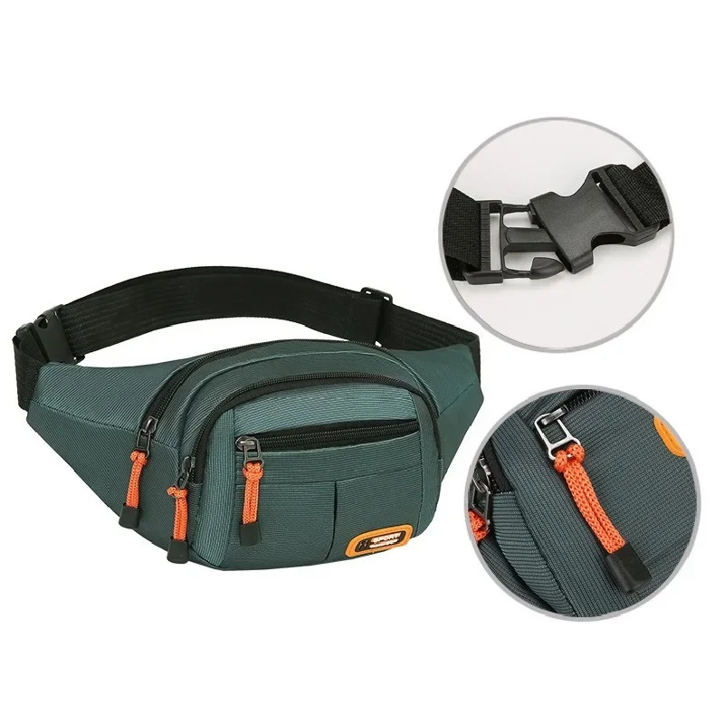 Sports Waterproof Waist Bag Work Cell Phone Coins Crossbody Bag Outdoor Running Sports Waist Bags