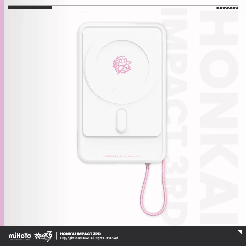 Prevendita miHoYo Ufficiale Honkai Impact 3 Elysia True Self - La legge dell'uomo Banca di potere magnetica Cosplay Anime Regali Secondari