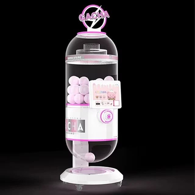

1100Mm-130mm Capsule toy Vending machine Transparent 10-inch LCD coin-operated toy Children's game console