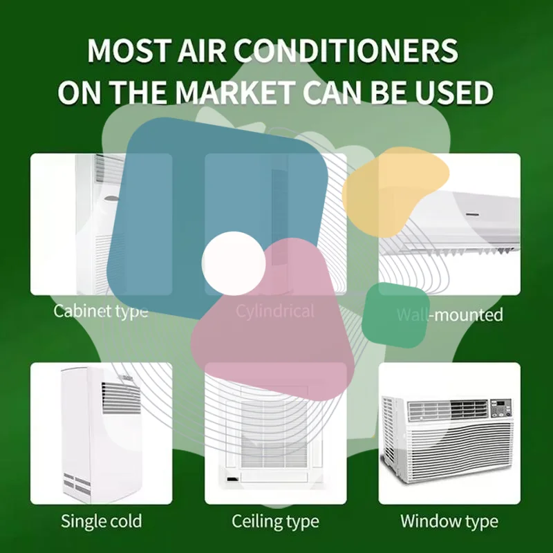 Universal Air Conditioner Remote Control 1000 In 1 AC Digital LCD Conditioning Controller For Home Office And Hotel Cooling