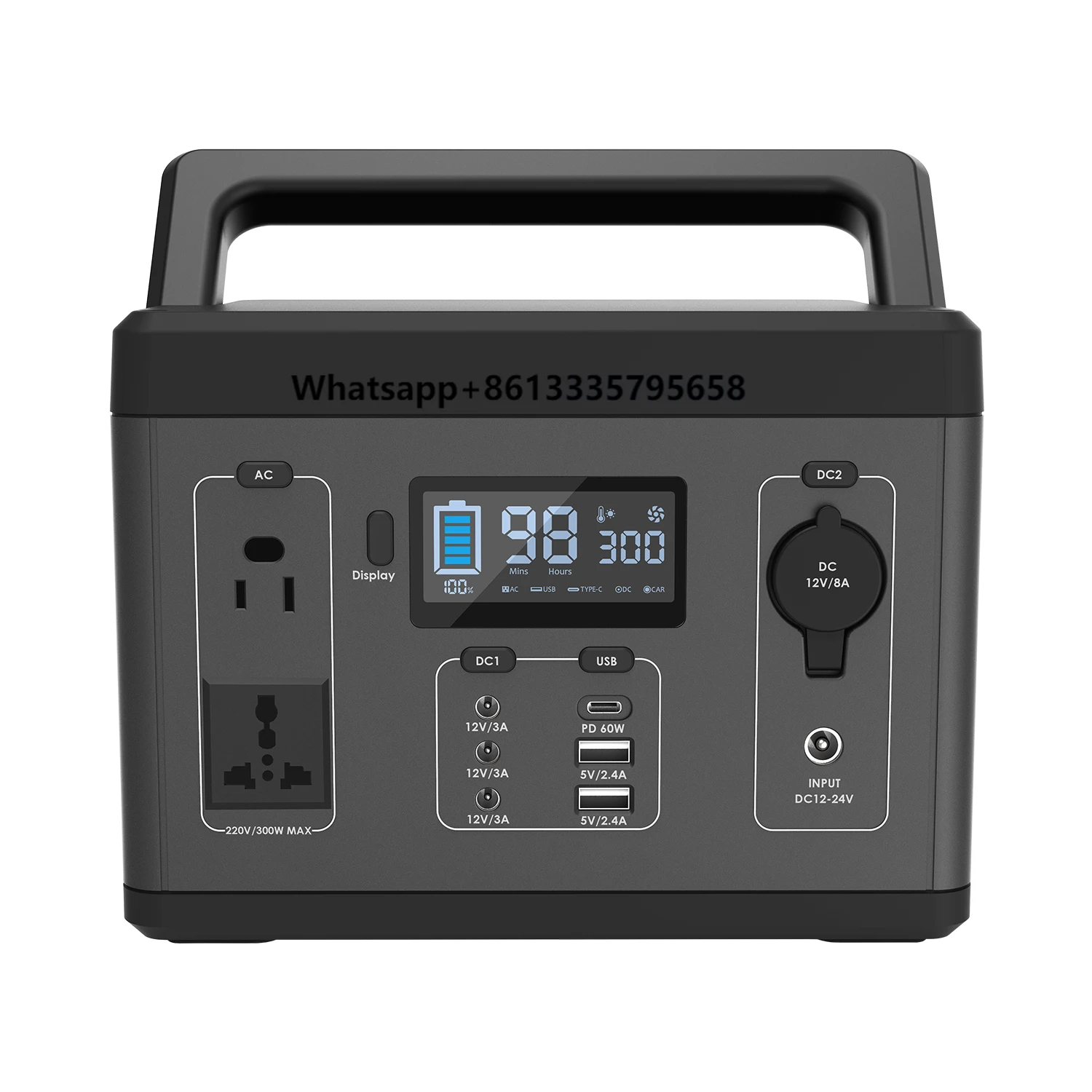 

Outdoor Camping High Capacity 75600mah Powerbank for Car Power Tools 100W 200W 300W Portable Power Generator