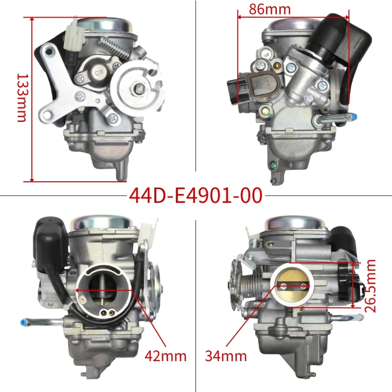 Motorcycle Carburetor Carb For Yamaha Mikuni MlO 125 / MIO MX 125 Assembly