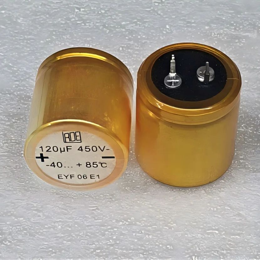 2-ピース-ロット-roe-ey-450v-120uf-ハイエンド真空管アンプアクセサリー高電圧フィルター電解コンデンサ