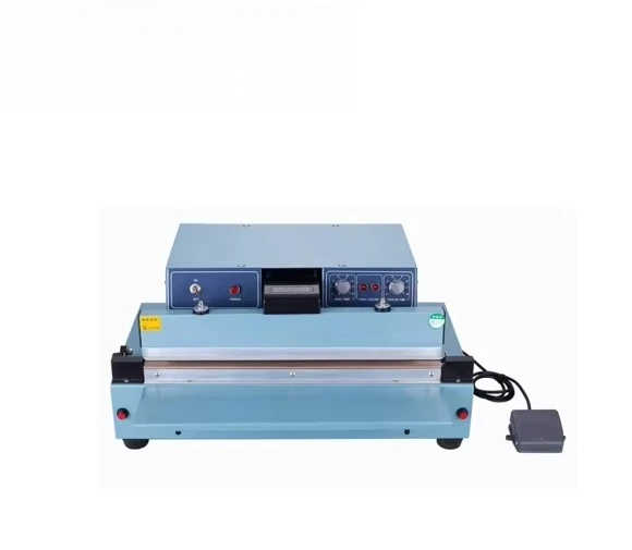 

Semi-Automatic Pedal Food Bag Sealing Machine Best Selling Plastic Heat Packaging for Food Bags Cans Pouches Foil Bottles