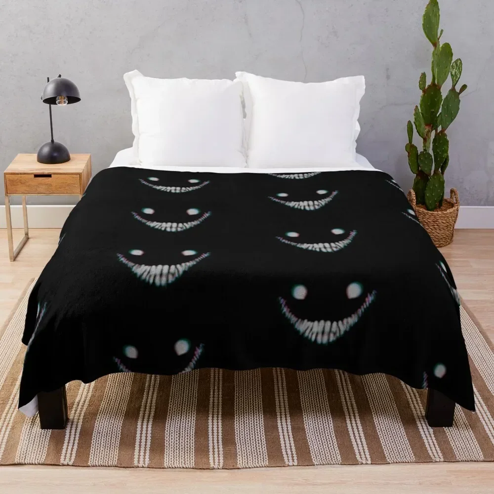 

The Smiler Throw Blanket Softest Summer Beddings for sofa Soft Plush Plaid Blankets