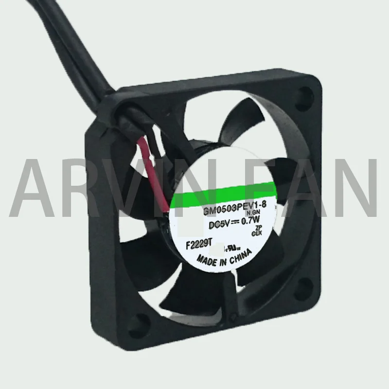 Original GM0503PEV1-8 Slim  6mm Thickness 3006 5V 0.7W Brushless Cooling Fan