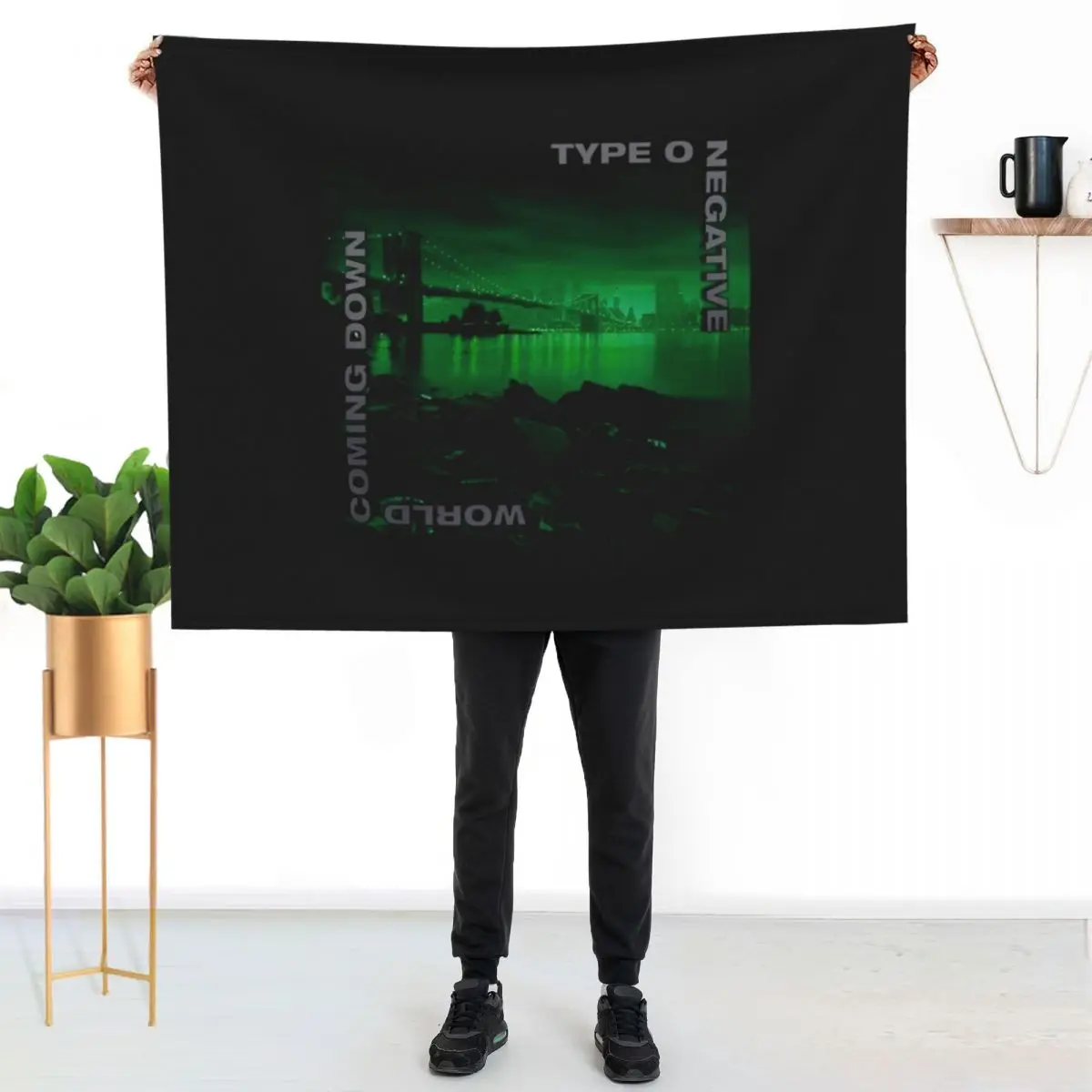 Type O Negative Art Throw Blanket Cute Softest Sofa Throw Thins Nap for babies Blankets