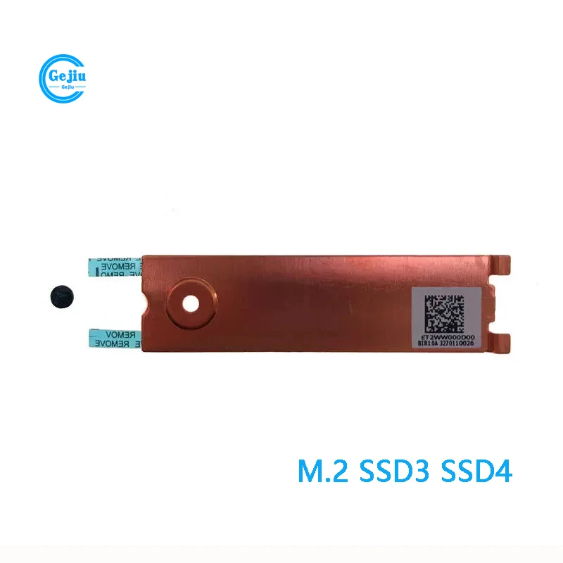 New Original Laptop NVME M.2 SSD3 SSD4 Bracket Heatsink Plate For HP ZBook Fury 17 G7 G8 ET2WW000D00 AM2UQ000800 M22794-001 image 2