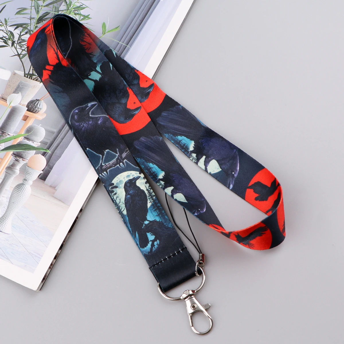 Horrible Moth Man Lanyard for Key Neck Strap Lanyard Card ID Badge Holder Key Chain Key Holder Keyring Gift