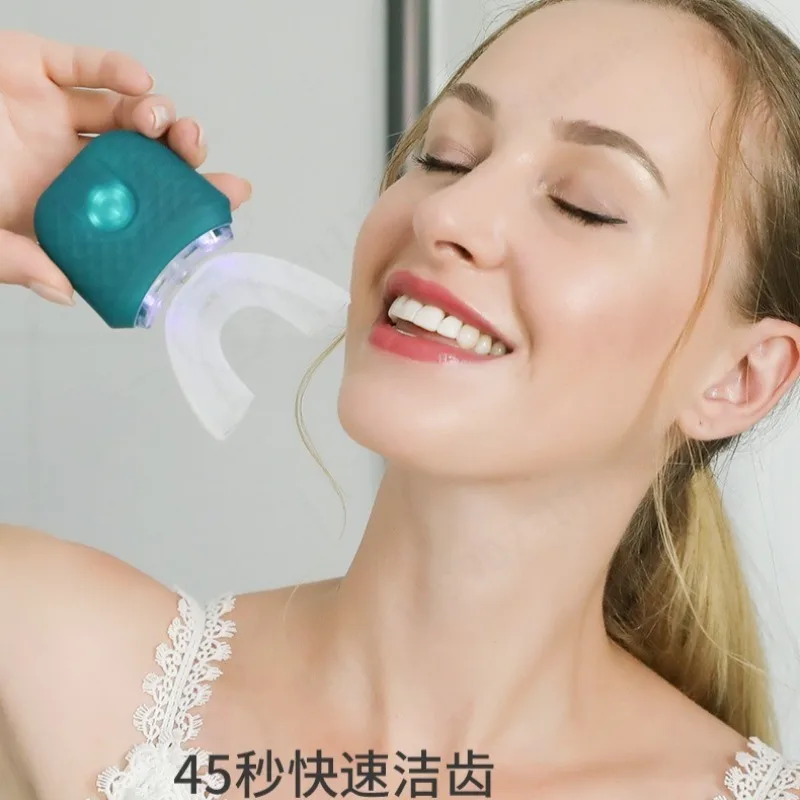 Rechargeable Sonic Electric Toothbrush Soft Bristle Auto Vibration Cleaning Tooth Brush Portable Base Charging for Adult