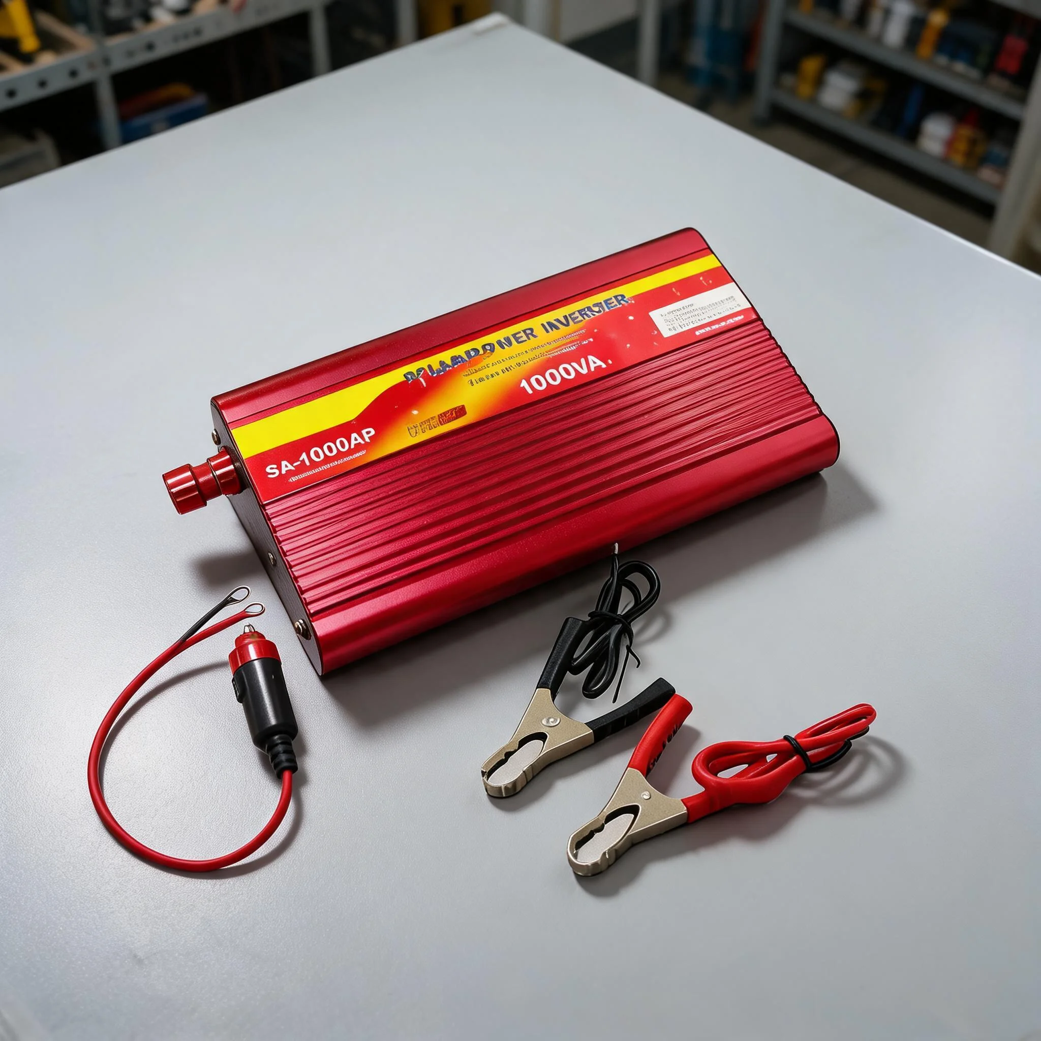1000W Car Power Inverter 12V To AC 220V Voltage Converter Aluminum Alloy-Charger For Laptop Phone Tablet-GPS Game Console