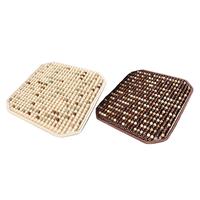 Wood Beaded Seat Cover Pad Summer Cooling Seat Mat for Cars Massage Seat Cushion Vehicle Accessory for Office Chair Truck