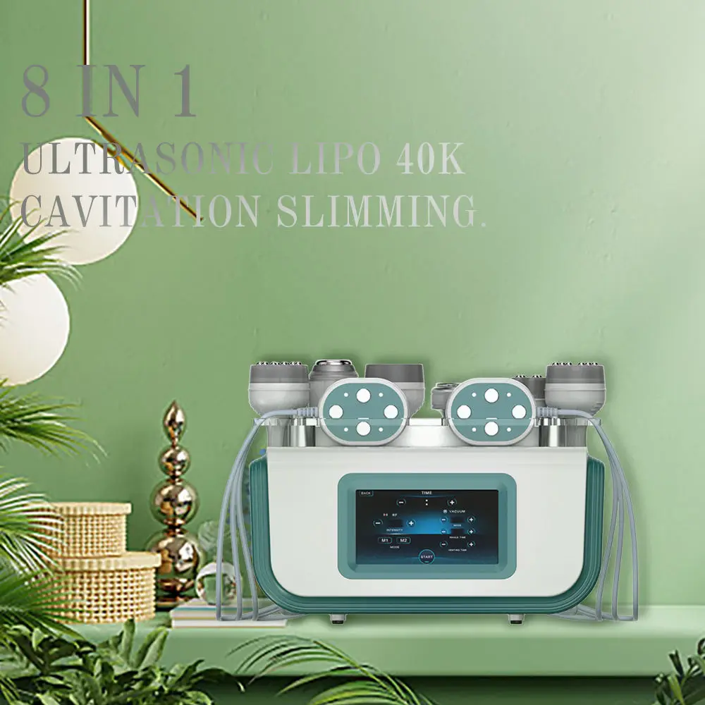 

The 7 in 1 Vacuum Cavitation System Weight Loss With Lipolaser Pads 40K/80K Vacuum 650nm Cellulite Reduction Salon Use FR-600