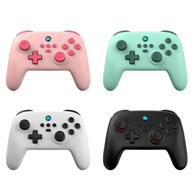 

Z02 Gamepad For Bluetooth Hall Joystick Somatosensory Continuous Hair Vibration For Android IOS Switch Gamepad Accessories