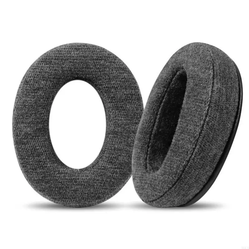 

M6CA 1 Pair Headphone Cushions Soft Fabric Covers and Memory Foam Padding for Game Headphones Noise Isolating