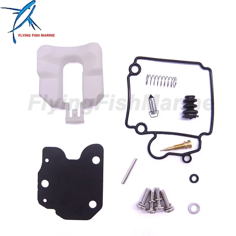 

Outboard Engine Carburetor Repair Kit for Parsun HDX F25BMS F25BML F25BWS F25BWL F25FWS F25FWL F20BMS F20BML Boat Motor