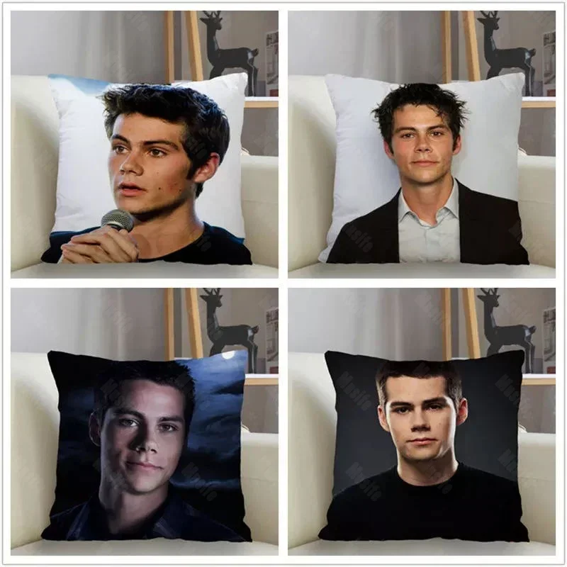 Musife Custom  Dylan O’Brien Pillowcase Home Decoration 45*45cm Zipper Square Pillowcase Throw Pillow Cover Drop Shipping