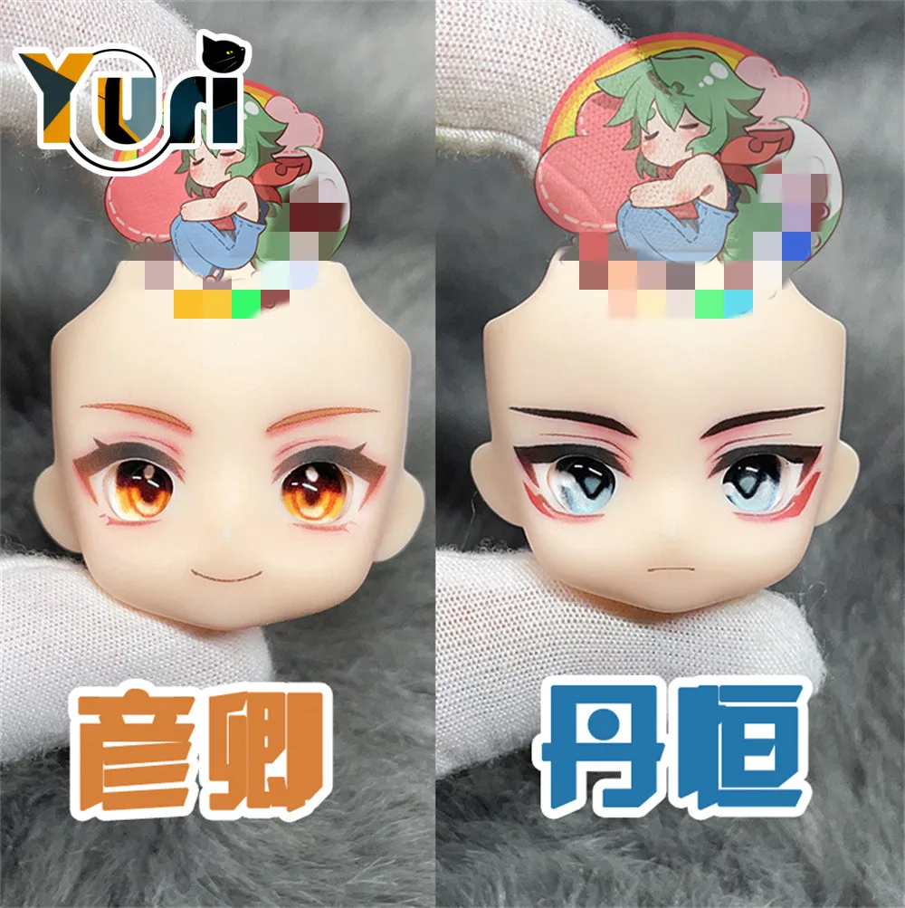 Yuri Game Honkai: Star Rail Dan Heng Yan Qing OB11 Open Eye Face Handmade Cosplay Cute Lovely Anime Gift C