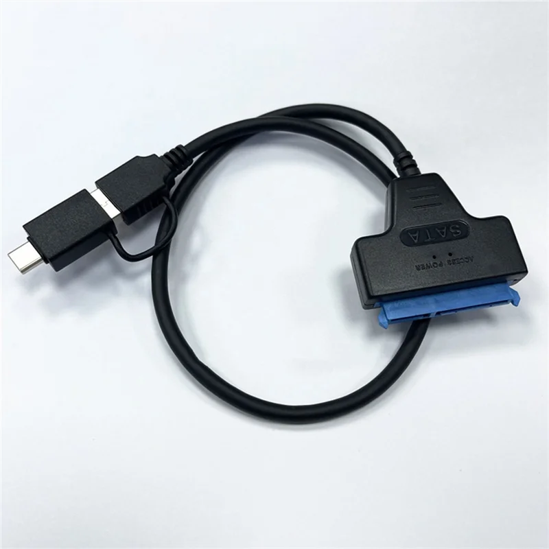 Classic-USB 3.0 USB C To SATA Cable Hard Drive Adapter Cable Data Cable For 2.5 Inches SSD HDD Hard Drive Disk