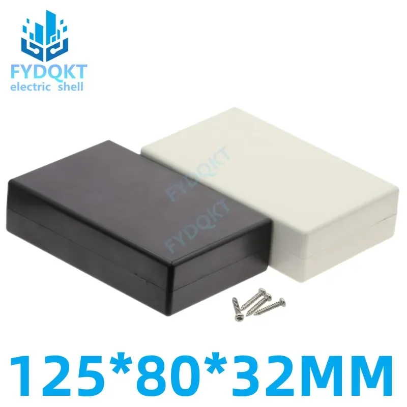 1 szt. 125x80x32mm wodoodporna plastikowa pokrywa projekt obudowa elektroniczna obudowa skrzynka skrzynki przyłączeniowe przewodów