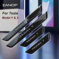 Model Y LED illuminate Sills Car Door Edge Panel  For Tesla Model 3 Y MODEL 3 ACCESSORI