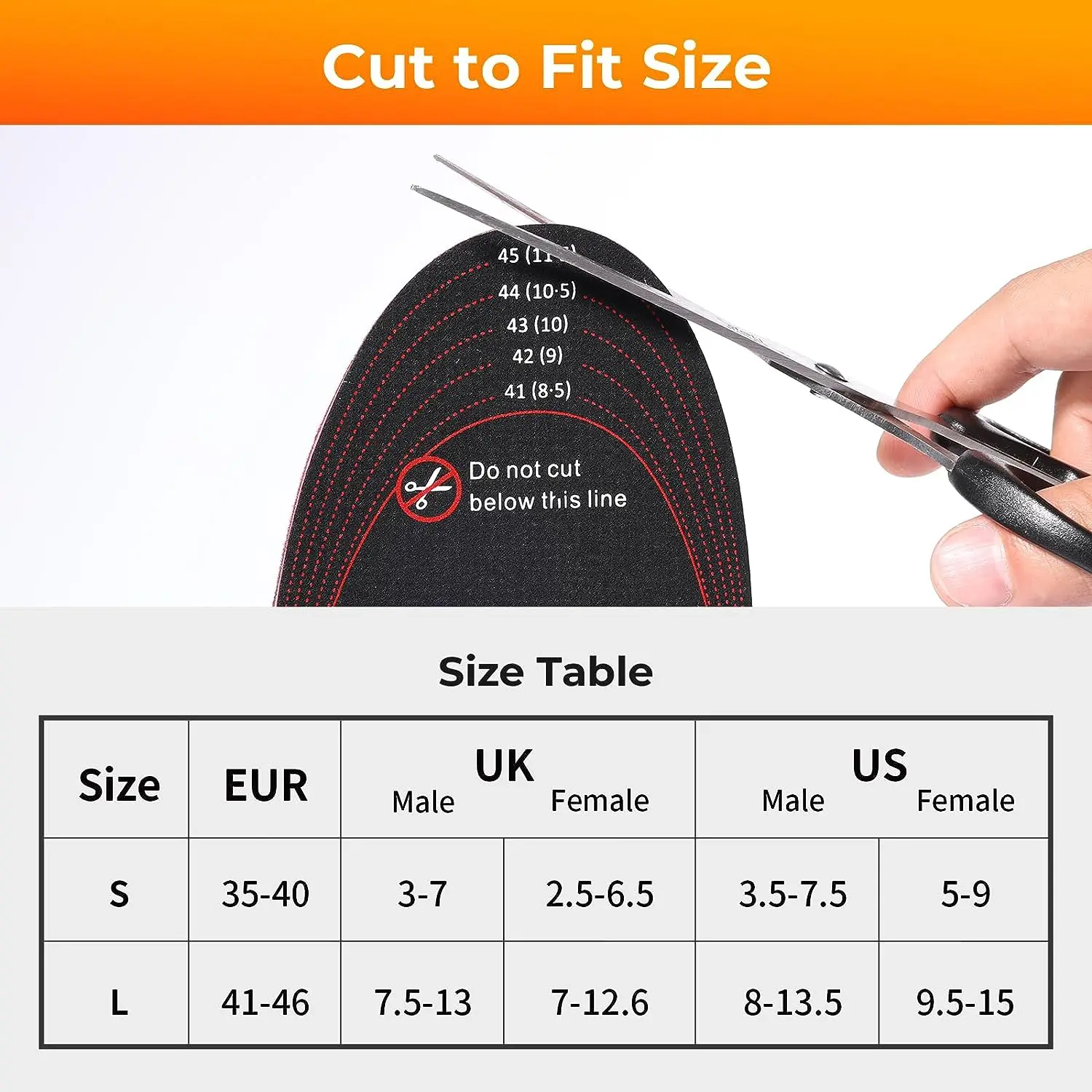 Heated Insoles, 7000mAH Rechargeable Electric Heating Insoles with Remote Control, Up to 13 Hours Heating Foot Warmer