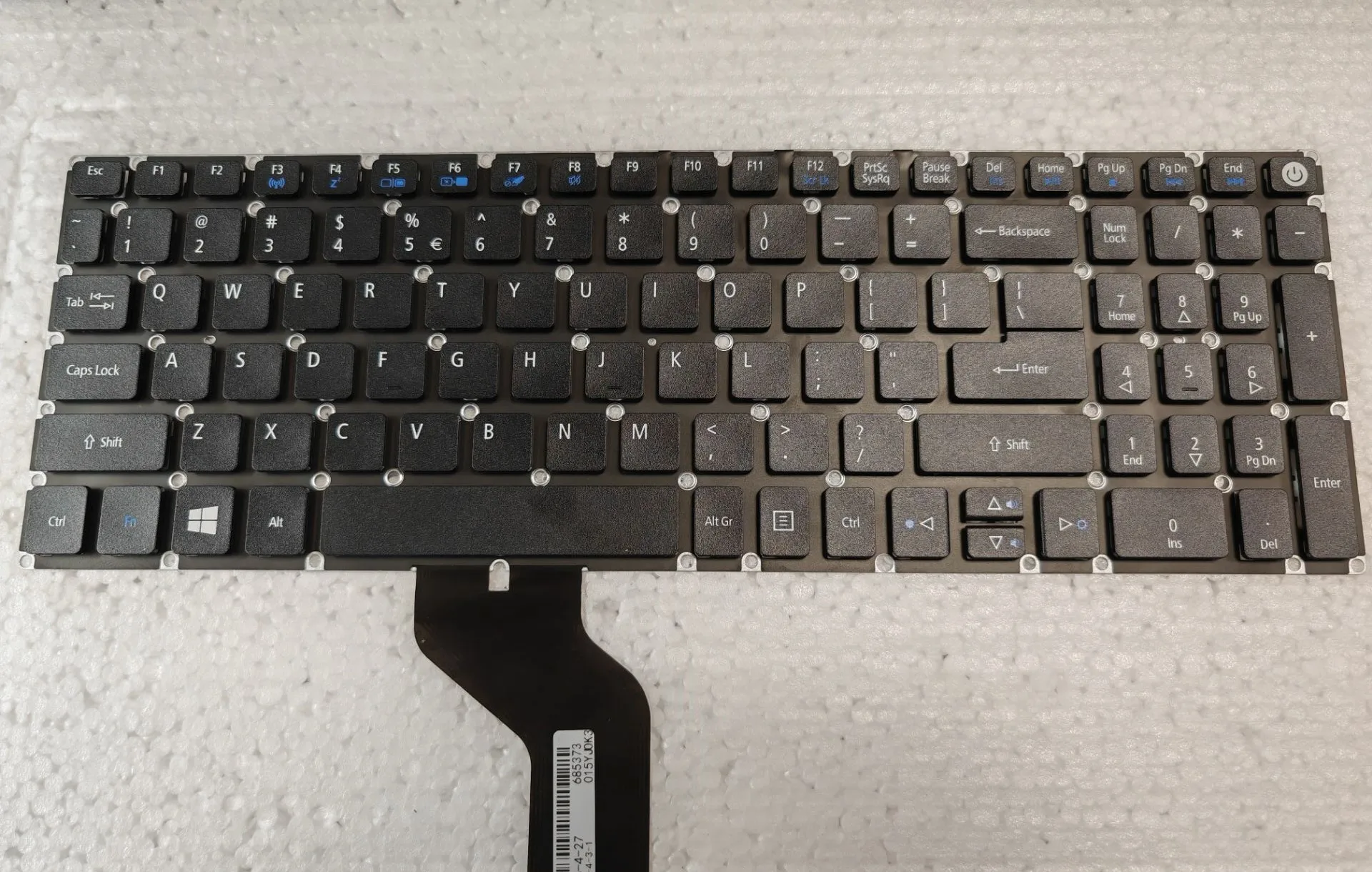 Klawiatura US dla ACER Aspire 3 A315-21 A315-41 A315-31 A315-32 A315-51 A315-53 brak podświetlenia
